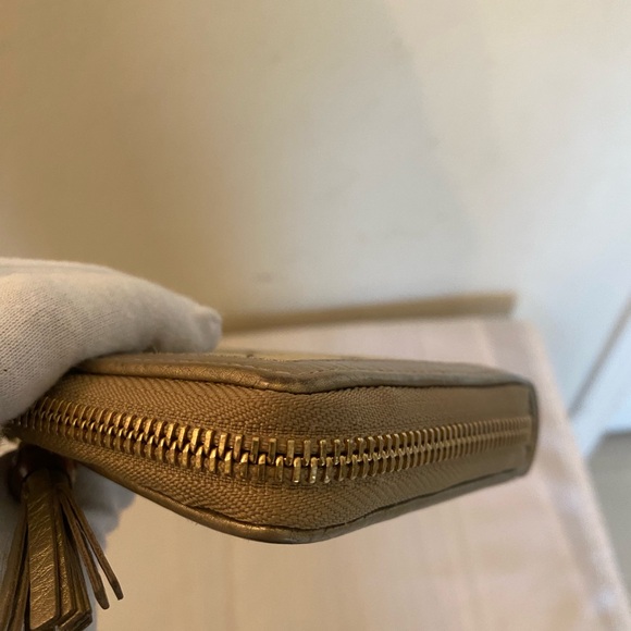 Vintage Gucci Bamboo GG Canvas Wallet - Picture 5 of 15